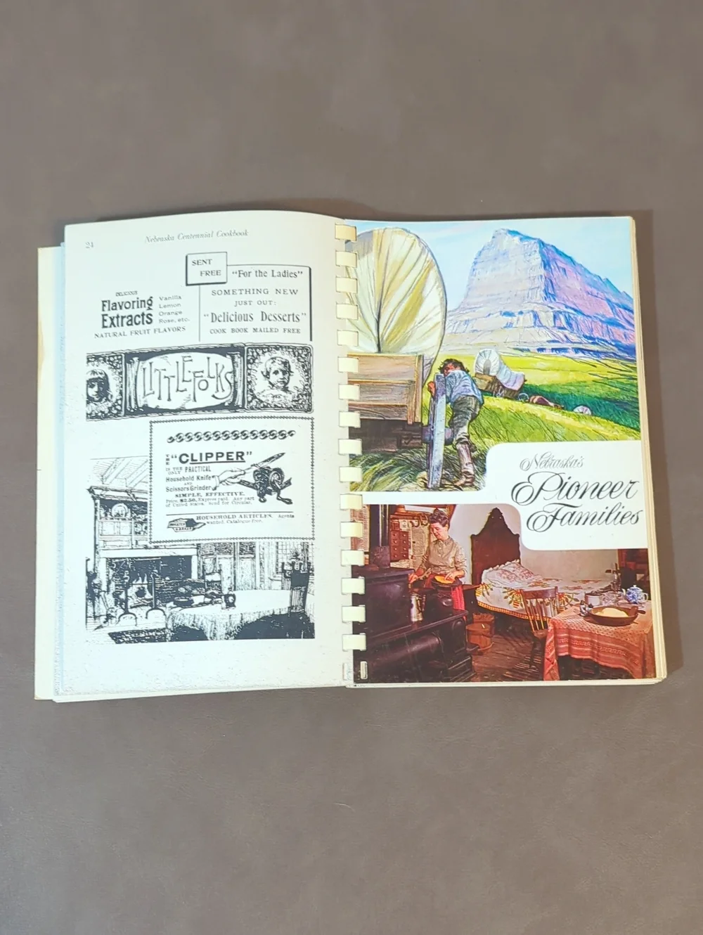 Nebraska Centennial First Ladies Cookbook 1966 Catherine Hillegass Recipes